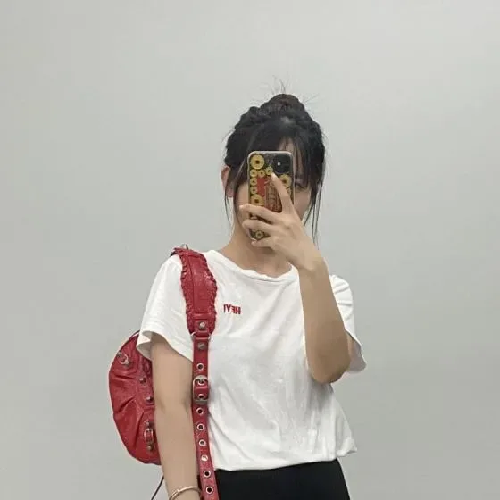 Balenciaga Le Cagole Backpack Red Backpack