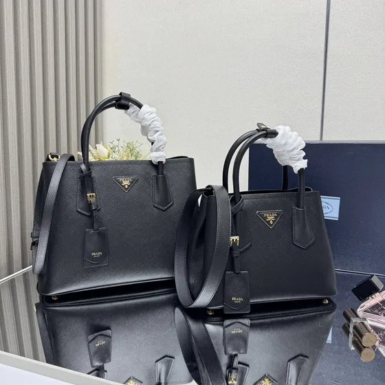 Prada Galleria Saffiano Leather Tote Multi Tote Bag