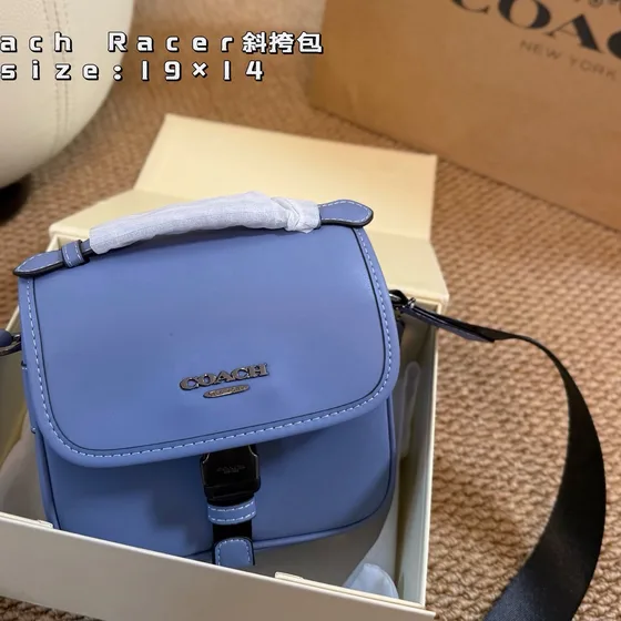 Coach Racer Crossbody Multiple/Amarillo/Azul/Azul marino/Blanco 19x14cm Crossbody