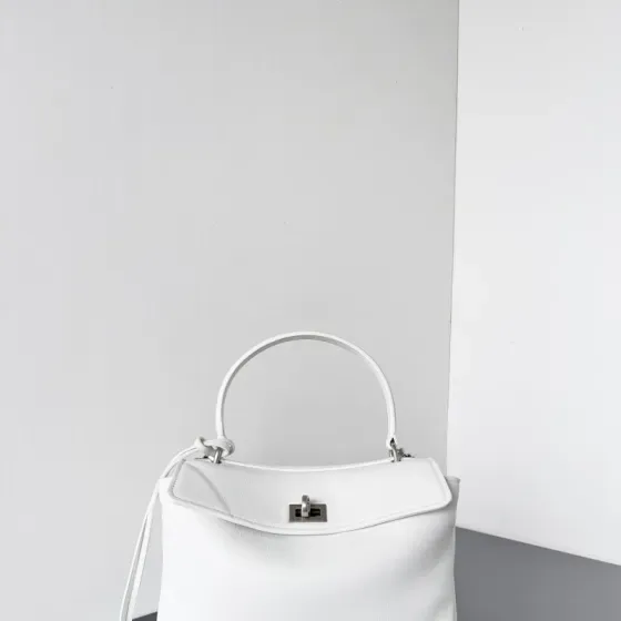 Balenciaga Rodeo Mini Hvid Tophåndtag