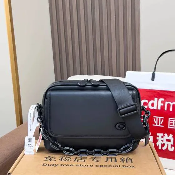 Coach Camera bag Black crossbody