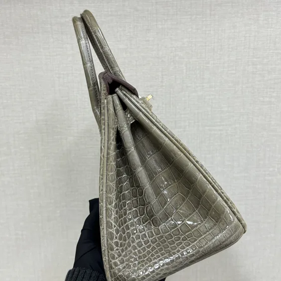 Hermes Birkin Gris Asa superior