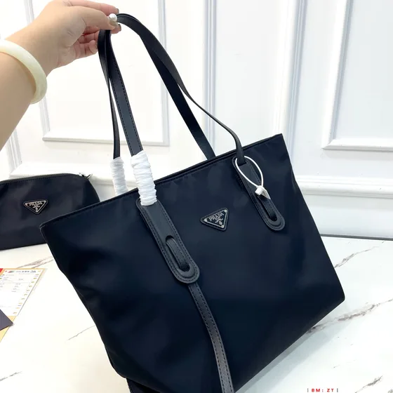 Prada Re-Nylon Sac cabas Noir Sac cabas