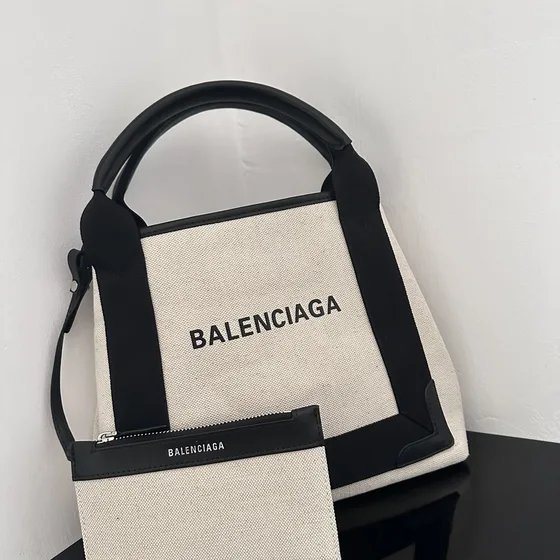 Balenciaga Cabas Blanc Sac cabas