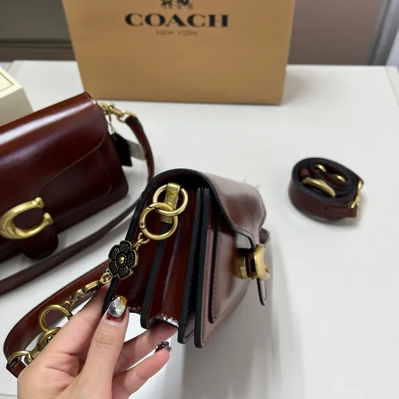 Coach Tabby Marrón Bolso bandolera