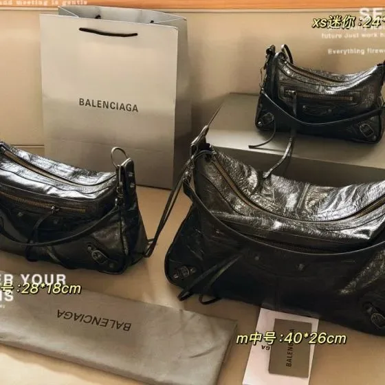 Balenciaga Le Cagole Black Hobo