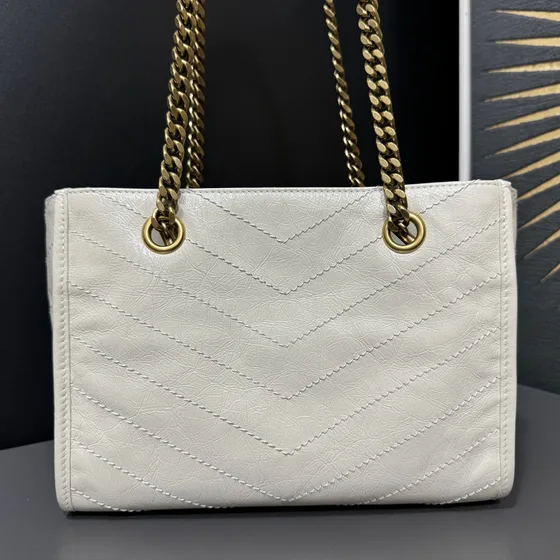 YSL Nolita Сумка-шоппер Белый Сумка-шоппер