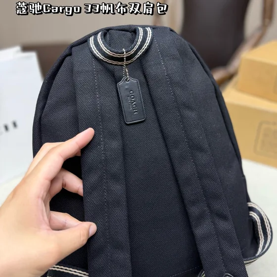 Coach Cargo 33 Black 33 Backpack