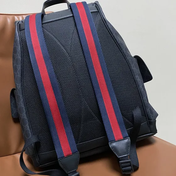 Gucci Gg Backpack Black Backpack