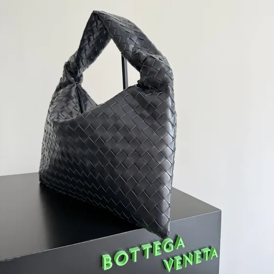 Bottega Veneta Hop Hobo Black Hobo