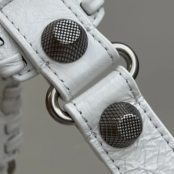 Balenciaga Le Cagole White Shoulder Bag