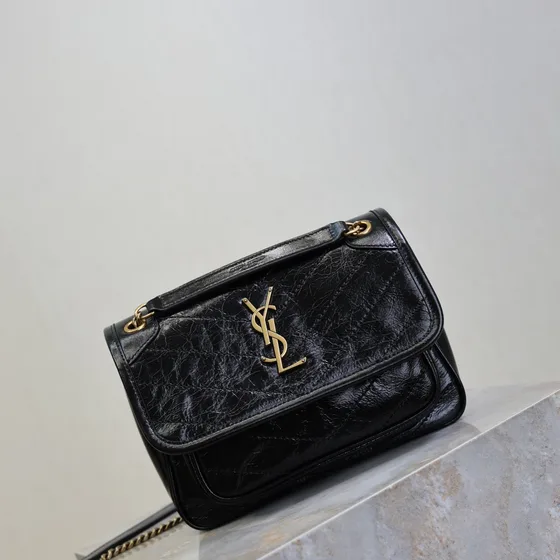 YSL Niki Baby Black Crossbody