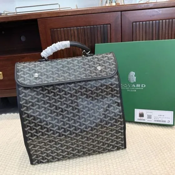 Goyard Saint L ger Backpack Grey Backpack