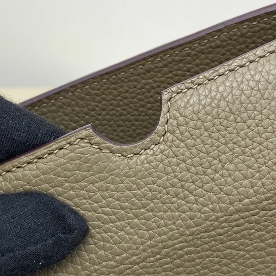 Hermes Videpoches Etoupe Crossbody