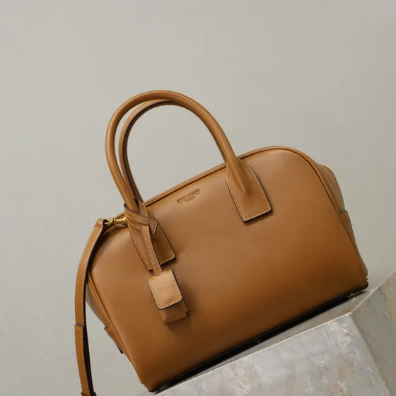 YSL Duffle Bag Brown Top Handle