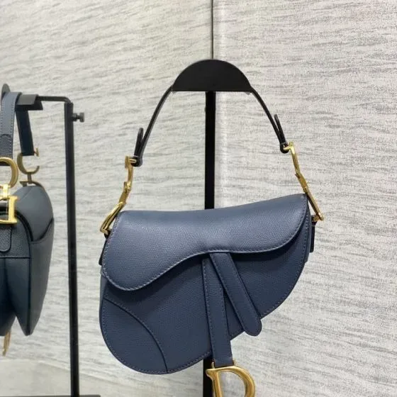 Dior Saddle Bag Deep Bleu Sac épaule