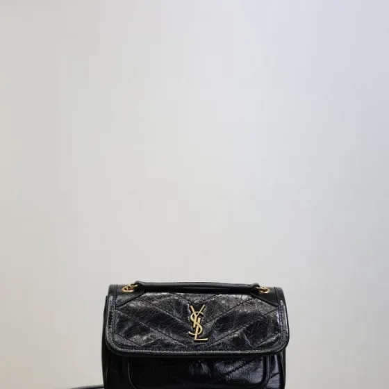 YSL Niki Black Crossbody