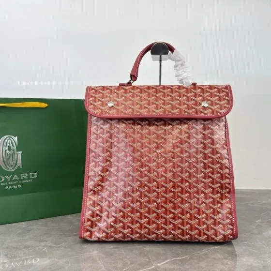 Goyard Saint L ger Backpack Red Backpack