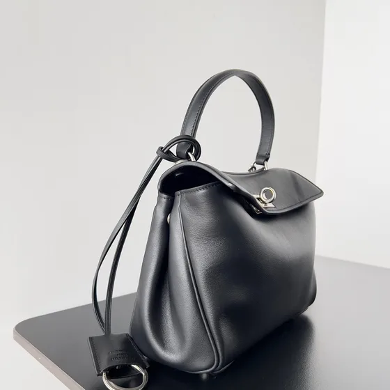 Balenciaga Rodeo Mini Handtasche Schwarz Henkel