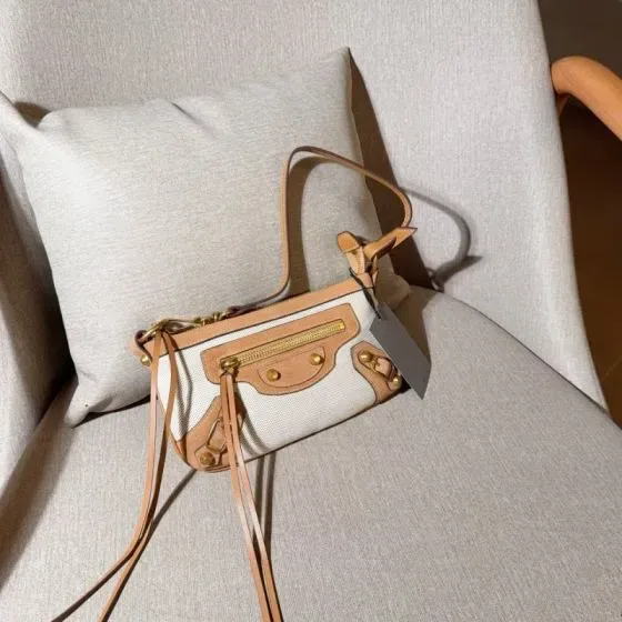 Balenciaga City Beige Crossbody