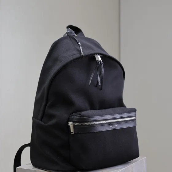 YSL City Backpack Black Backpack
