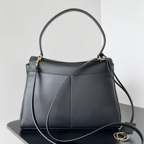 Balenciaga Rodeo Top Handle Bag Hitam Top Handle
