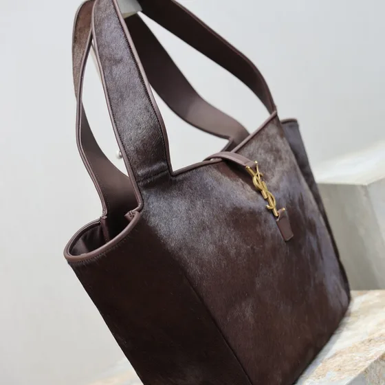 YSL Le 5 À 7 Bea Borsa tote Dark Marrone Borsa tote