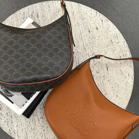 Celine Heloise Bag Marrom Hobo