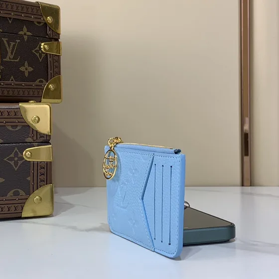 Louis Vuitton Card Holder Light Blue