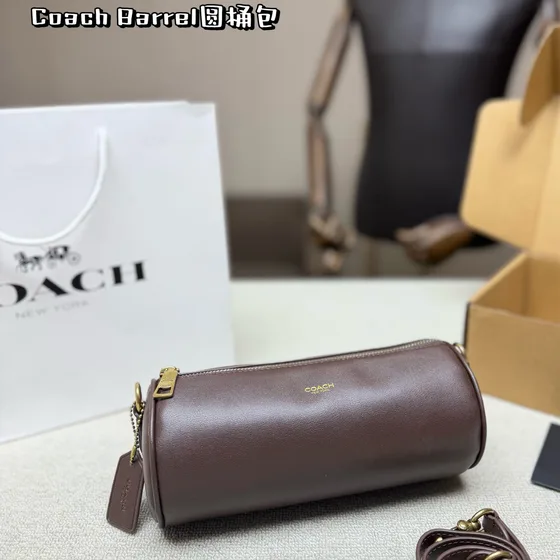 Coach Barrel Hitam Crossbody
