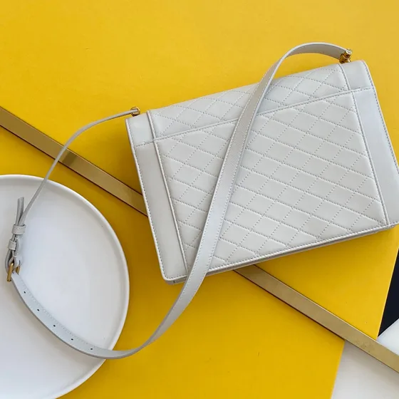 YSL Gaby Envelope Bag Белый Crossbody