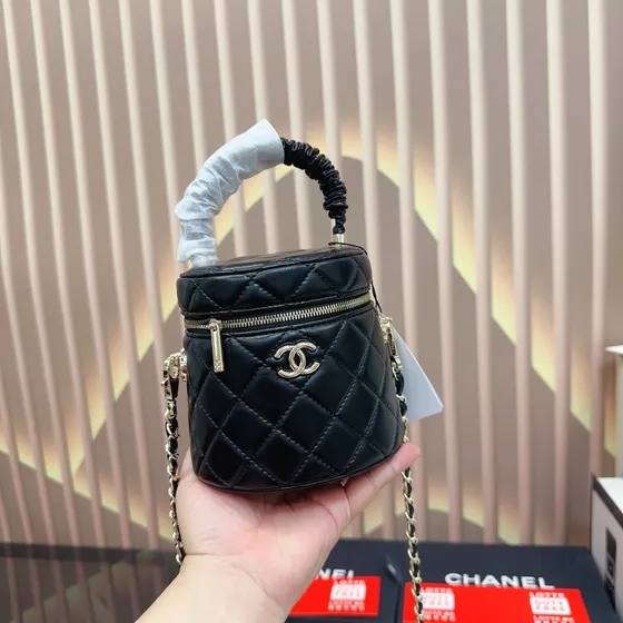 Chanel Vanity Case Black Vanity