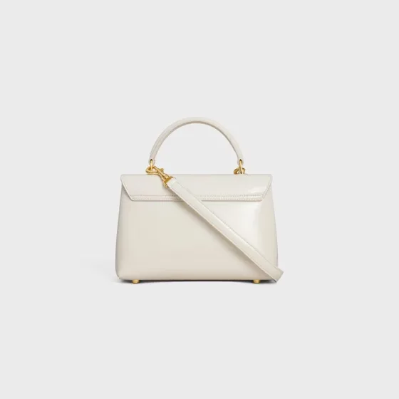 Celine Teen Nino Bag Putih Top Handle