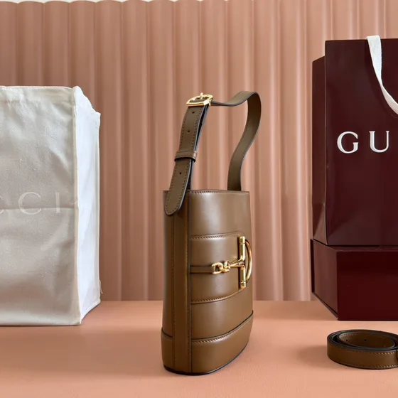 Gucci 73 Small Sac épaule Marron Sac épaule