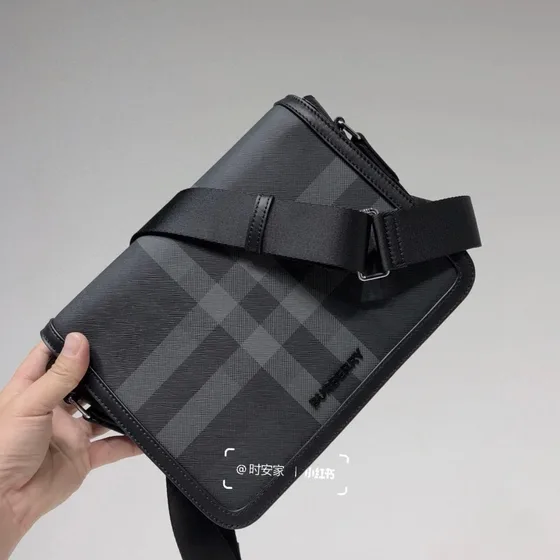 Burberry Alfred Сумка-мессенджер Charcoal Crossbody