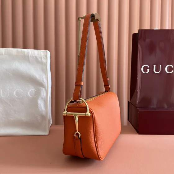 Gucci Gg Small Borsa messenger Arancione Crossbody