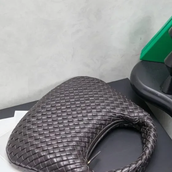 Bottega Veneta Jodie Dark Brown Hobo