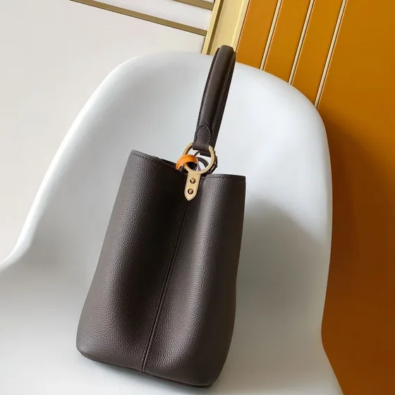 Louis Vuitton Capucines Dark Brown Top Handle
