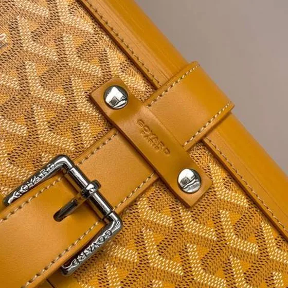 Goyard maleta Amarillo travel Amarillo Goyardine