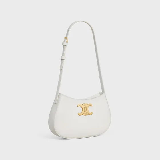 Celine Triomphe Hobo Hvid Hobo