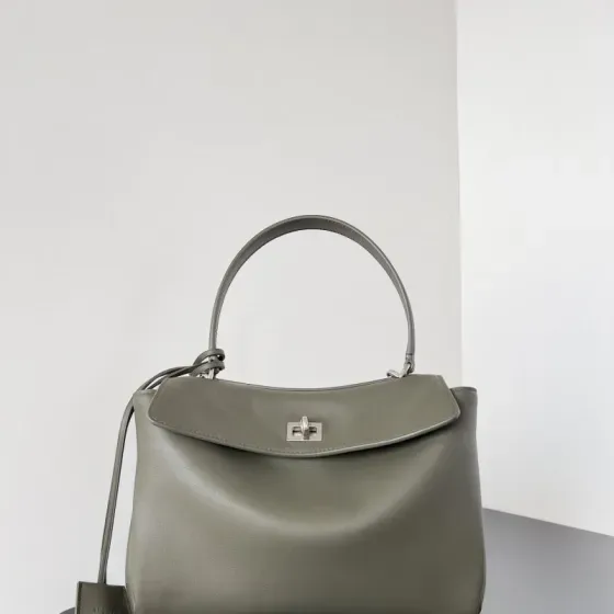 Balenciaga Rodeo Mini Handbag สีเทา Top Handle