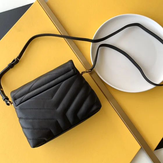 YSL Loulou Toy Black Crossbody