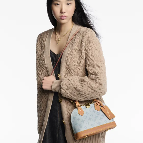 Louis Vuitton Alma أبيض Top Handle