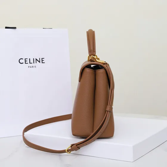 Celine Triomphe Brun Tophåndtak