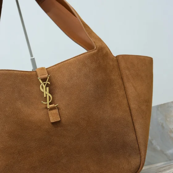 YSL Le 5 À 7 Bea Tote Nâu Tote Bag