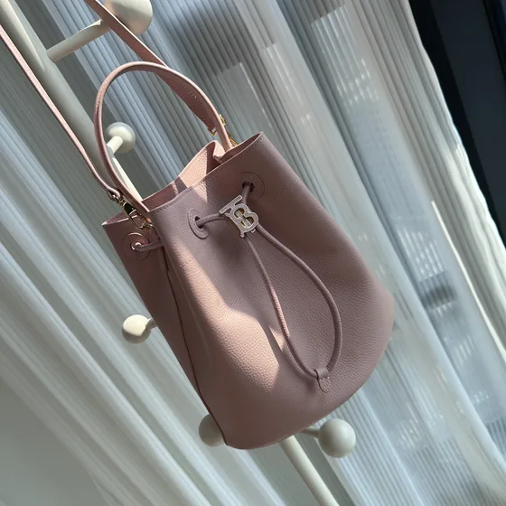 Burberry Small Tb Borsa a secchiello Blush Rosa Borsa a spalla