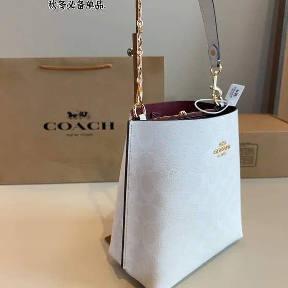 Coach Mollie Sac seau Blanc Sac épaule