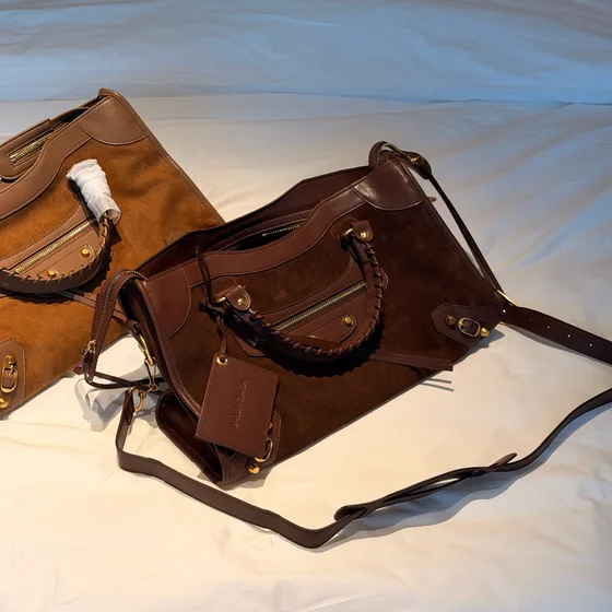 Balenciaga Neo Classic City Brown Top Handle