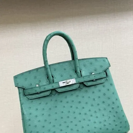 Hermes Birkin Green Top Handle