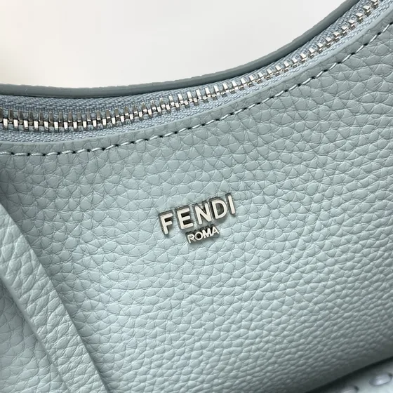 Fendi Fendessence Mini Hobo Bag Light Blue Hobo